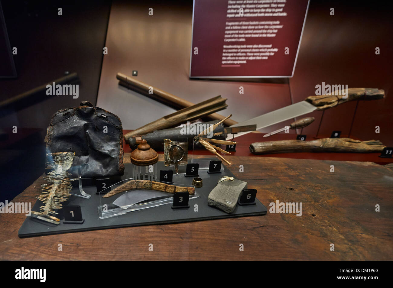 Die Mary Rose war ein Carrack-Art Kriegsschiff der englischen Tudor Marine von König Henry VIII Stockfoto