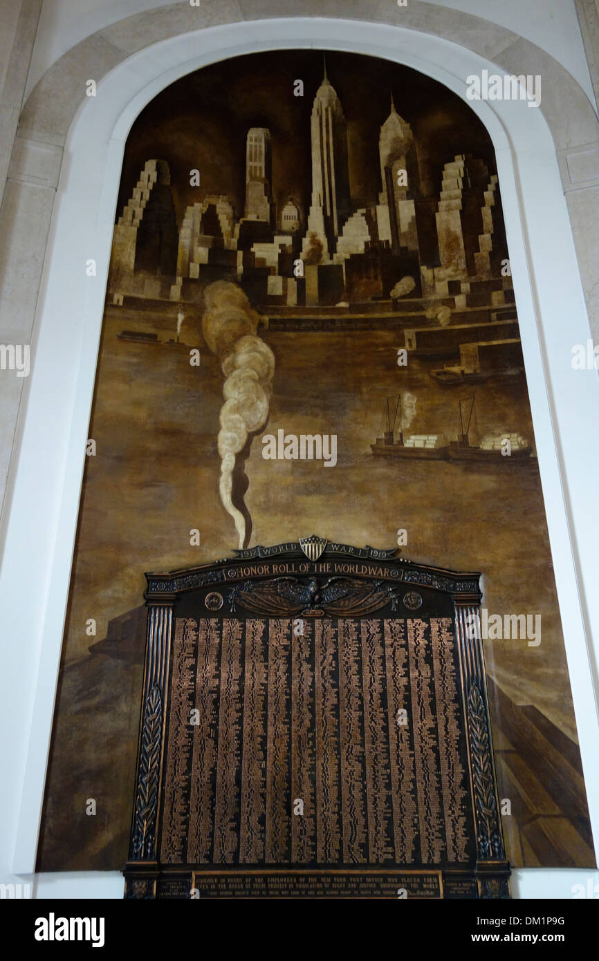 James Farley Postoffice in Manhattan New York Stockfoto