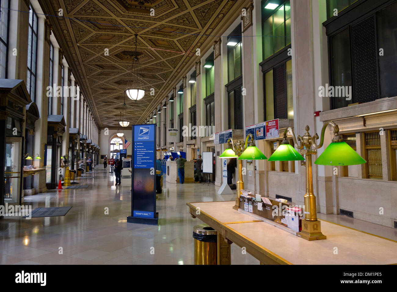 James Farley Postoffice in Manhattan New York Stockfoto