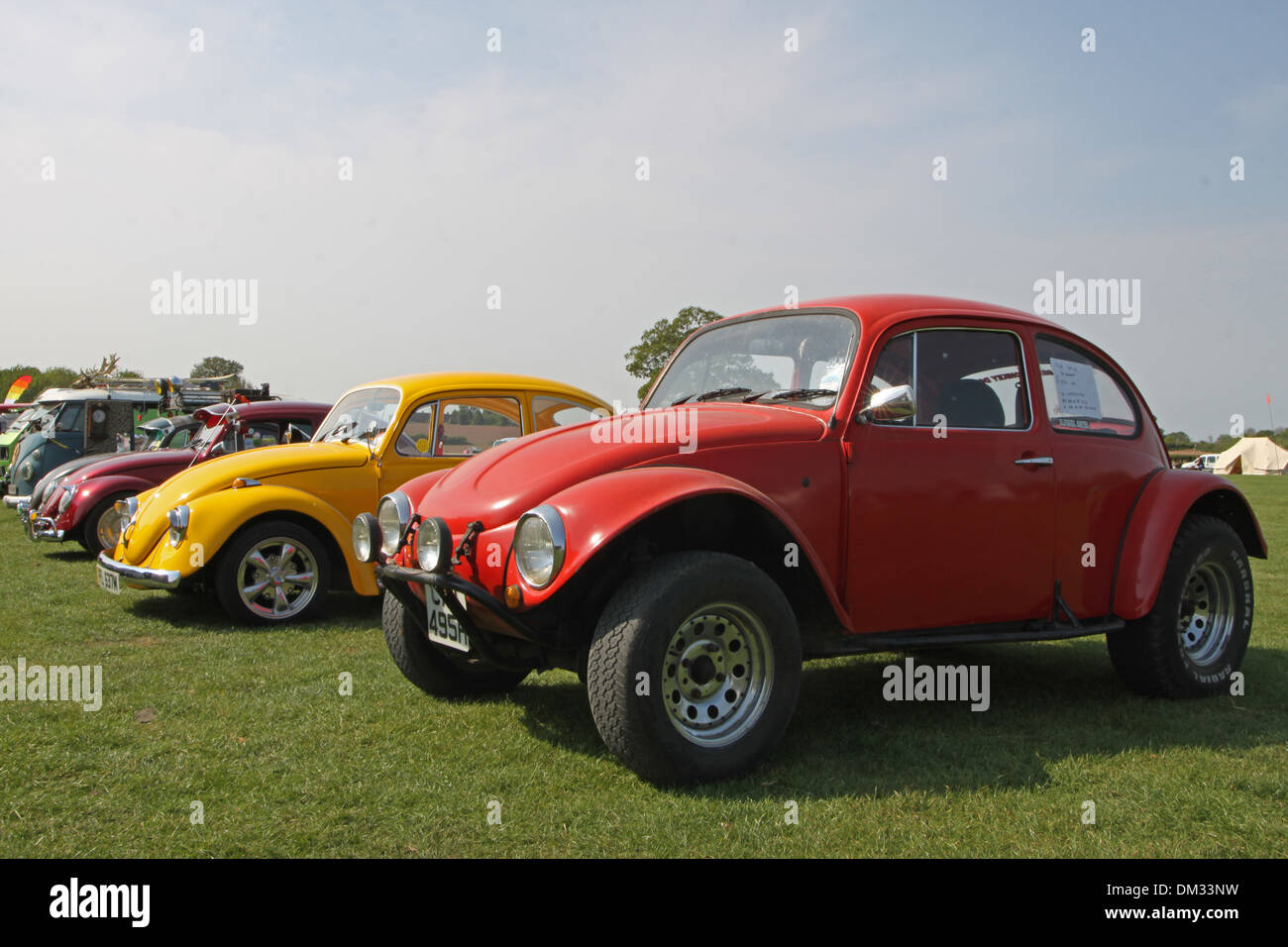 VW Käfer bei einer VW-show Stockfoto