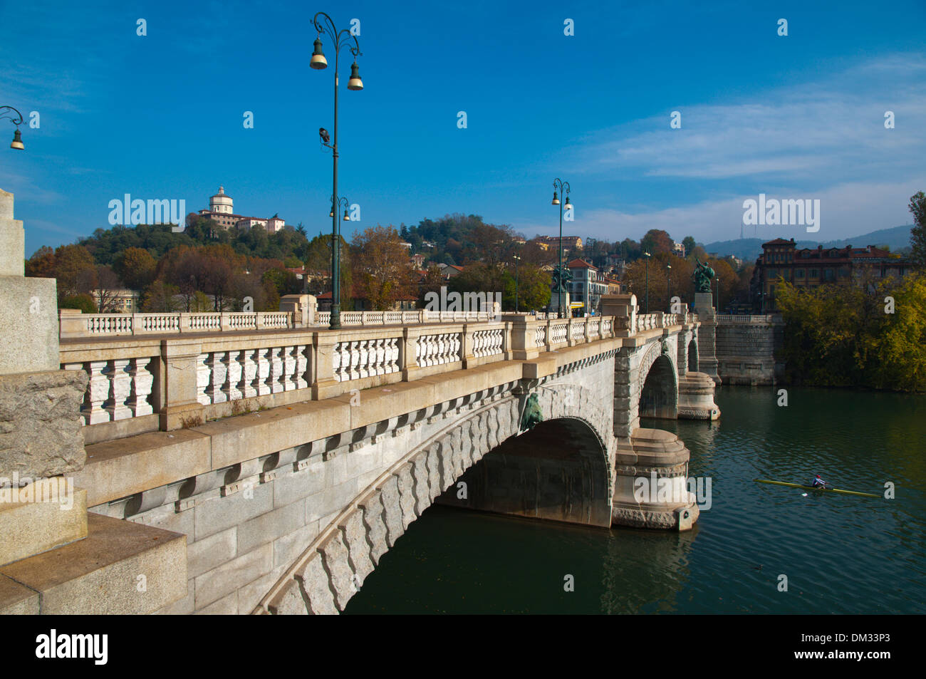 Ponte Umberto ich Turin Stadt Piedmont Region Nord Italien Mitteleuropa zu überbrücken Stockfoto