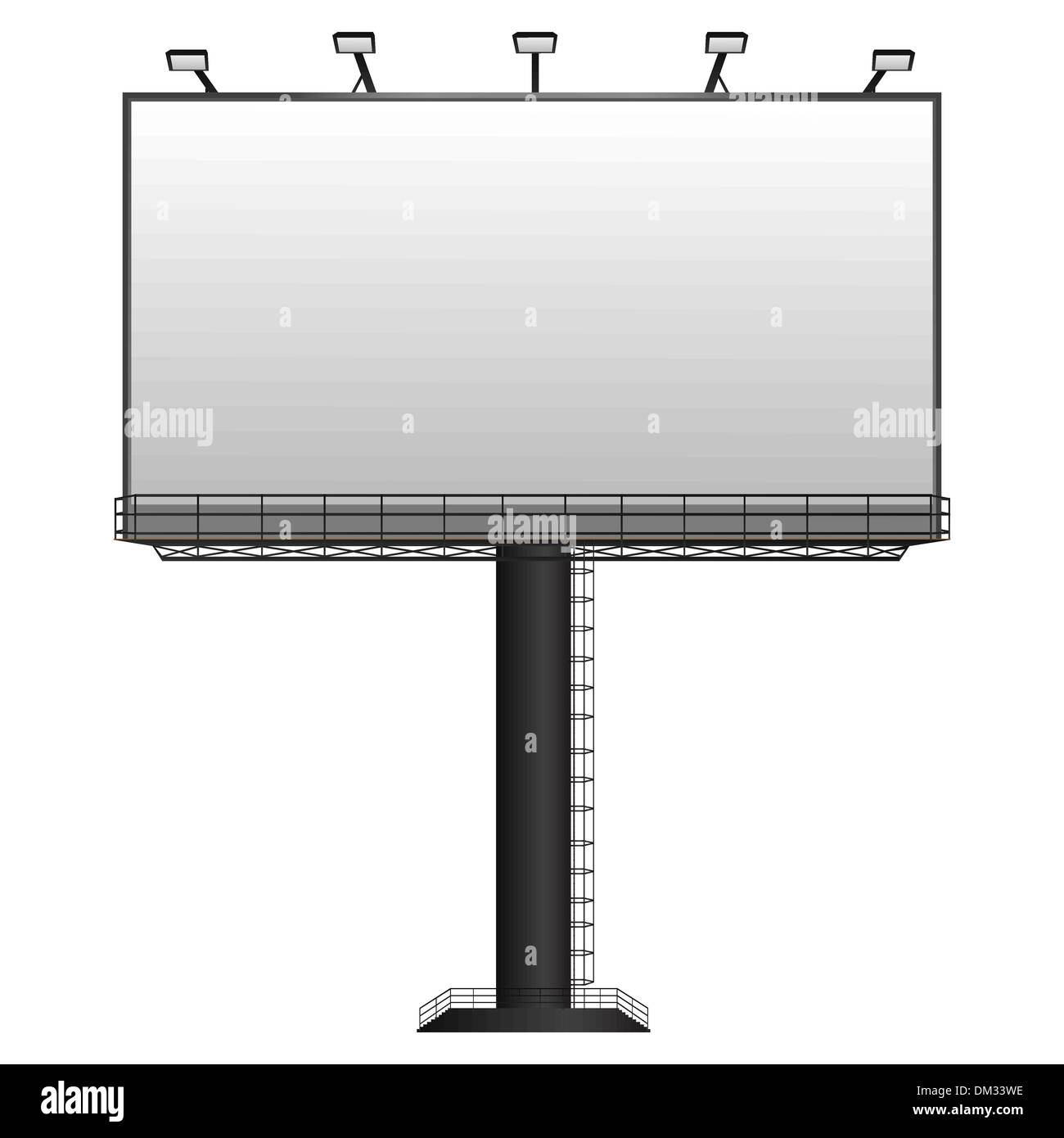 Billboard Stock Vektor