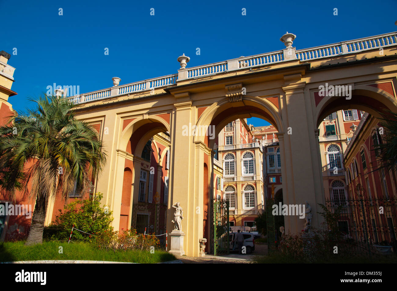 Palazzo Reale der Königspalast alte Stadt Genua Ligurien Italien Europa Stockfoto
