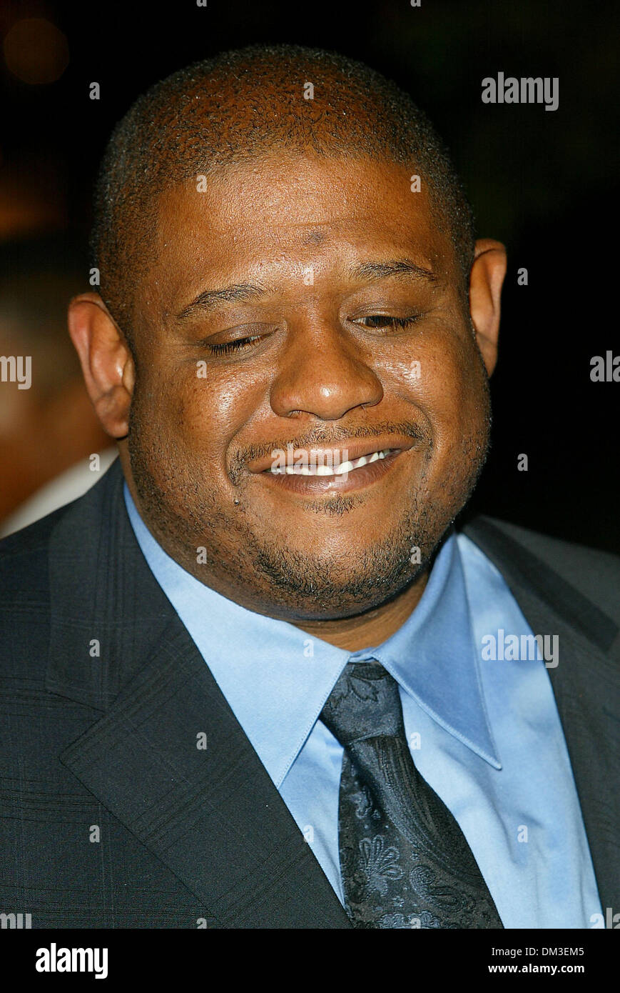 18. März 2002 - Los Angeles, Kalifornien - PANIC ROOM PREMIERE. IM LOEWS CENTURY PLAZA IN LOS ANGELES. FOREST WHITAKER. FITZROY BARRETT / 18.03.2002 K24431FB (D) (Kredit-Bild: © Globe Photos/ZUMAPRESS.com) Stockfoto