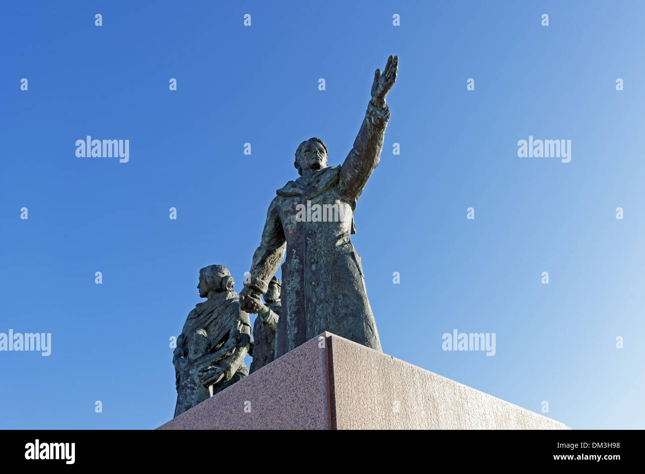 Europa Deutschland Bremen Bremerhaven Willy Brandt Platz Emigrant