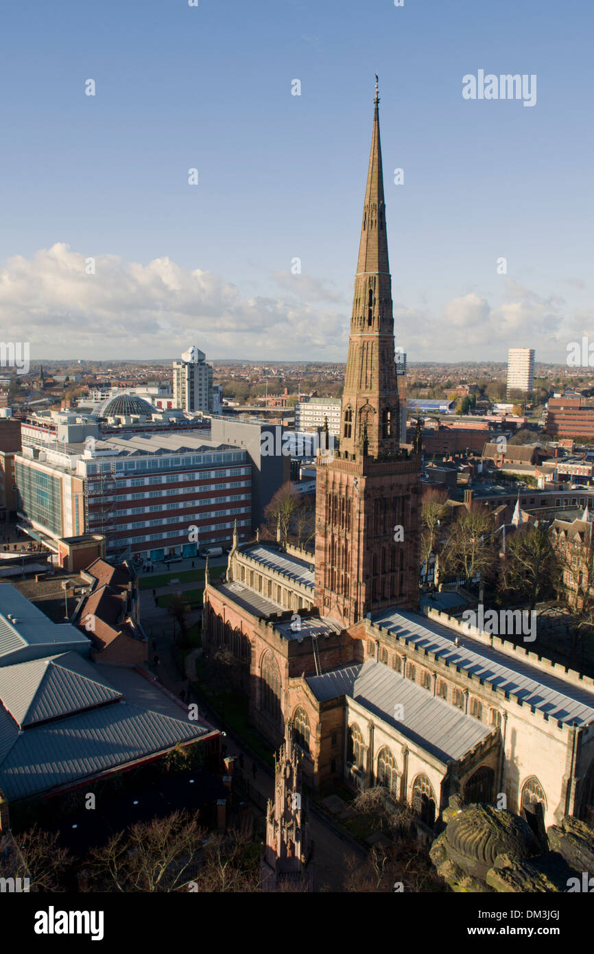 Kirche der Heiligen Dreifaltigkeit Coventry Stockfoto