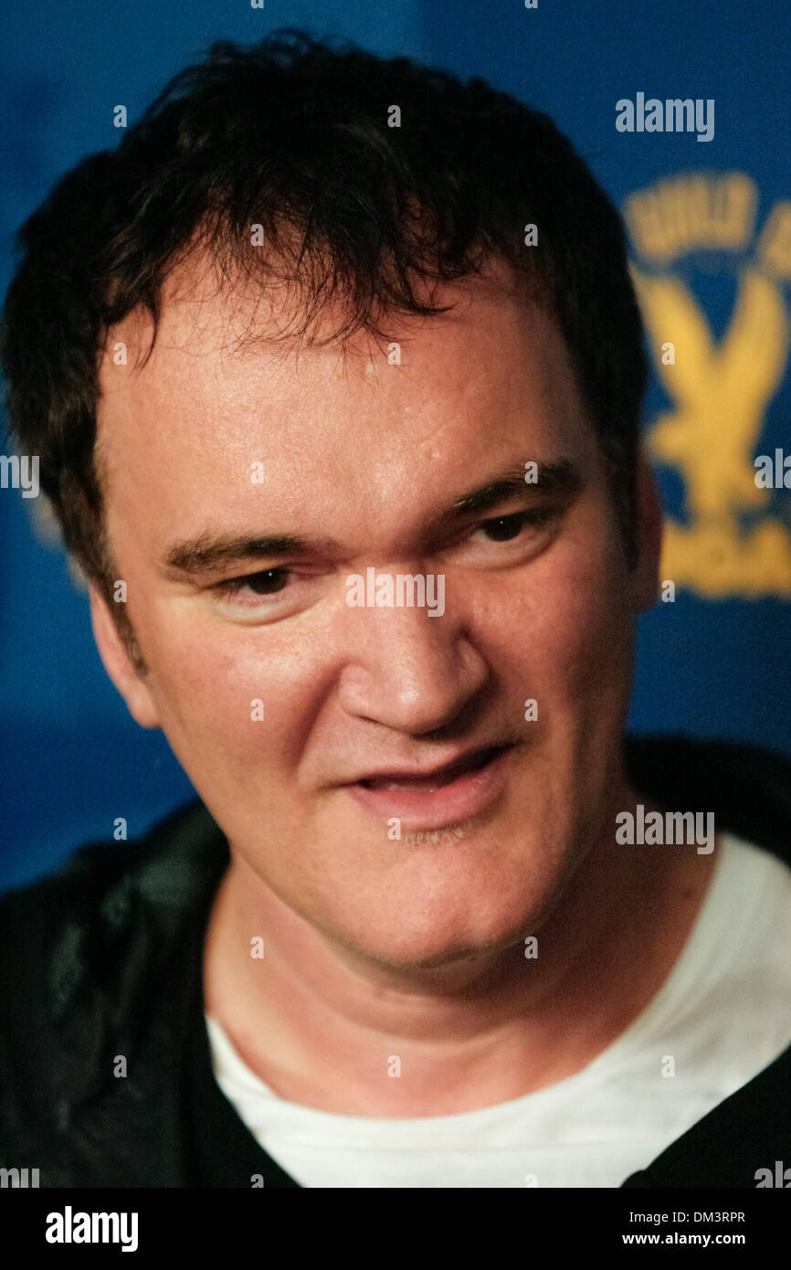 30. Januar 2010: Nominee Quentin Tarantino für Inglourious Basterds besucht des Regisseurs Guild von Amerika Auszeichnungen erfüllen die nominierten am 30. Januar 2010 bei DGA One Theater in Hollywood, Kalifornien. Obligatorische Credit: Brandon Parry / Southcreek Global. (Kredit-Bild: © Brandon Parry/Southcreek Global/ZUMApress.com) Stockfoto