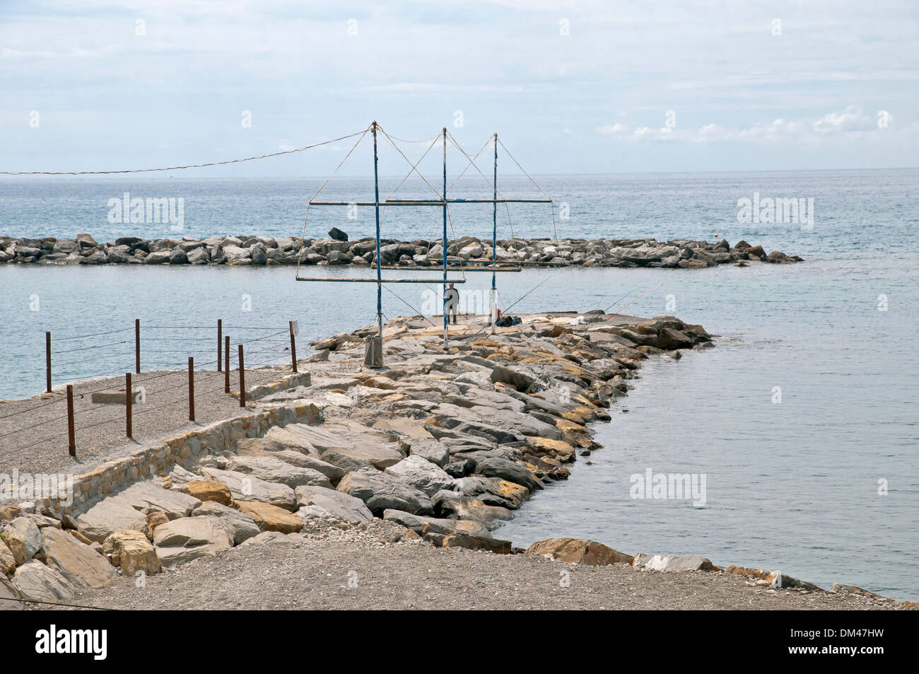 Vorland, San Remo, Italien Stockfoto