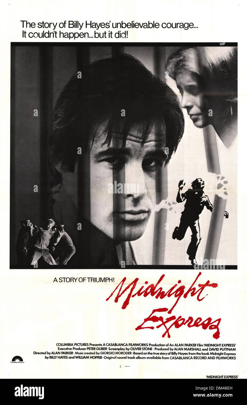 MIDNIGHT EXPRESS (POSTER) (1978) BRAD DAVIS ALAN PARKER (DIR) MOVIESTORE SAMMLUNG LTD Stockfoto