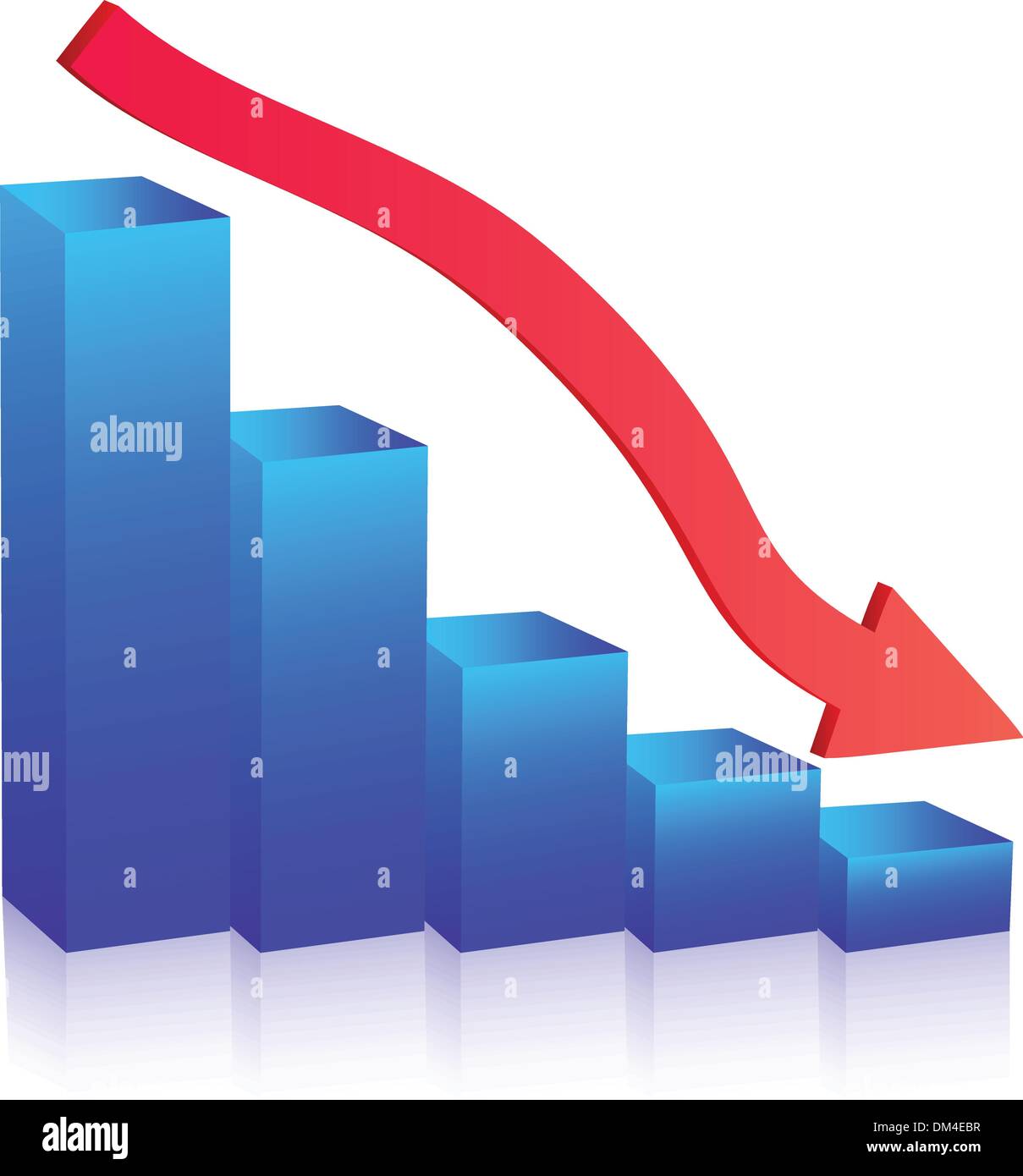 Ausfall-Diagramm Stock Vektor