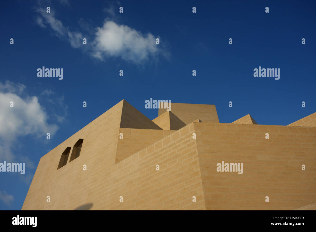 Detail des Museums für islamische Kunst in Doha, Katar Stockfoto