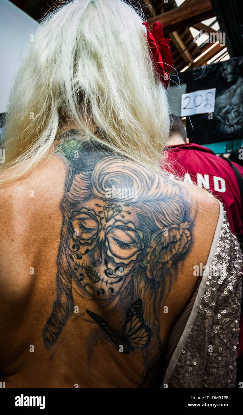 Die 9. internationalen London Tattoo Convention 2013 Stockfoto