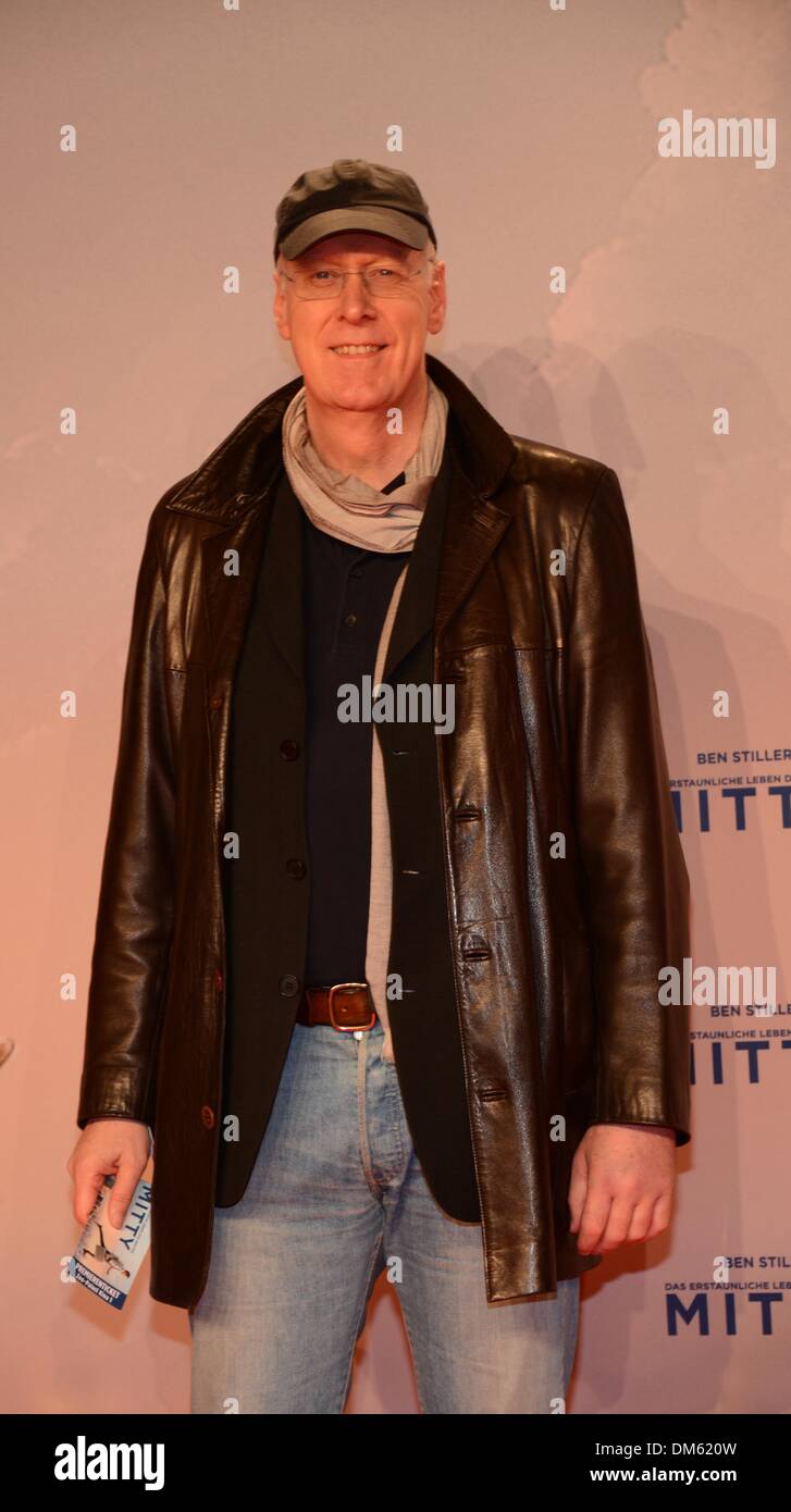 Berlin, Deutschland. 11. Dezember 2013. Gottfried Vollmer besucht "Das geheime Leben des Walter Mitty" Deutschlandpremiere am 11. Dezember 2013 in Berlin, Deutschland-Foto: Eva Oertwig/SCHROEWIG/Alamy Live News Stockfoto