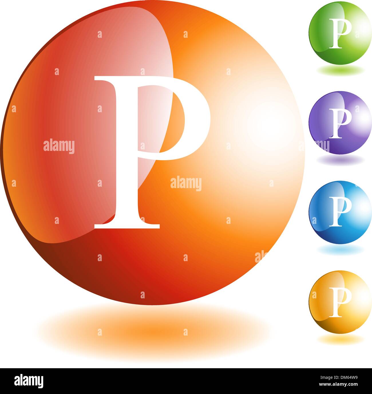 Griechische Gemeinde Symbol Symbol Stock Vektor