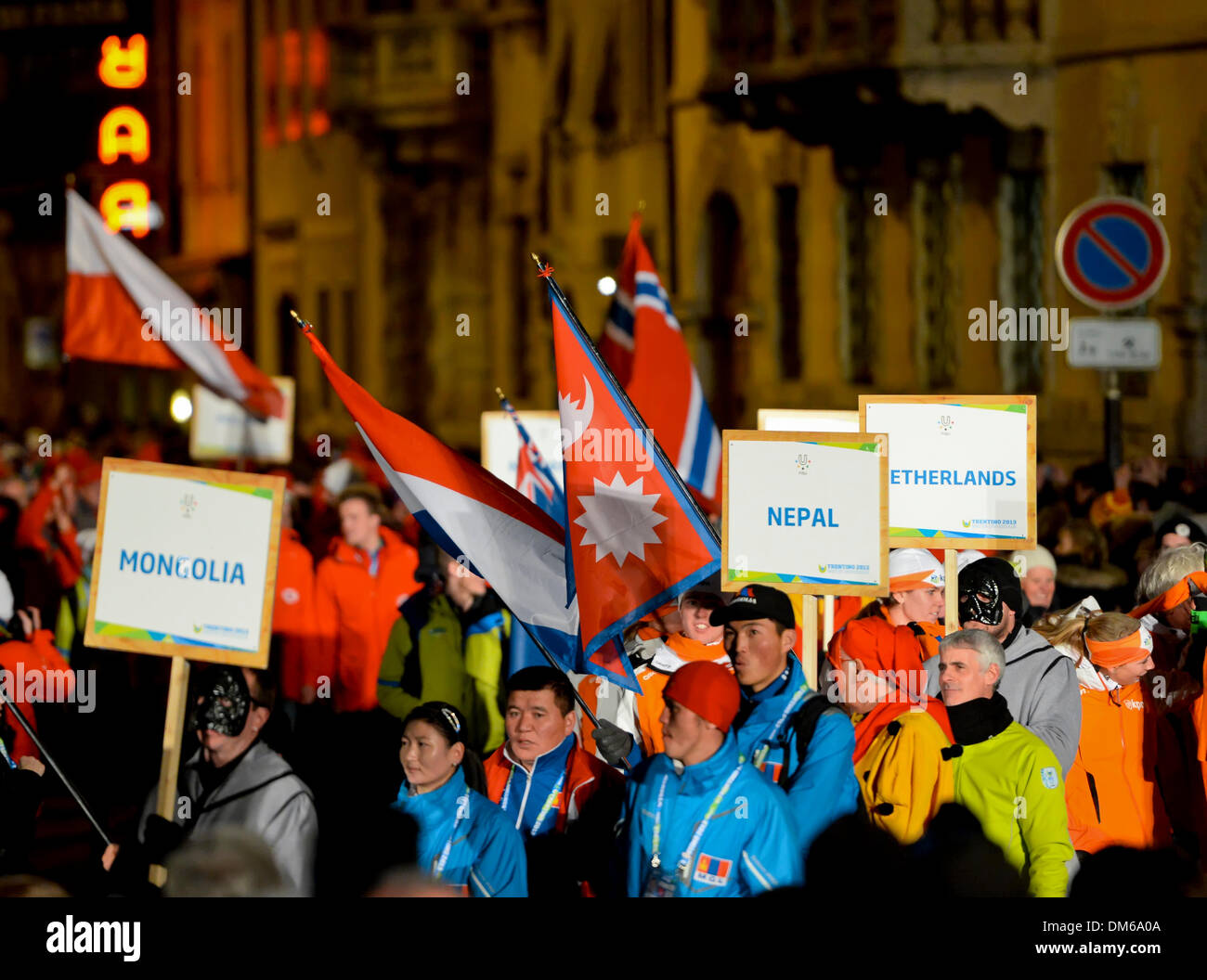 26. Winter-Universiade Öffnung Zeremonie Stockfoto