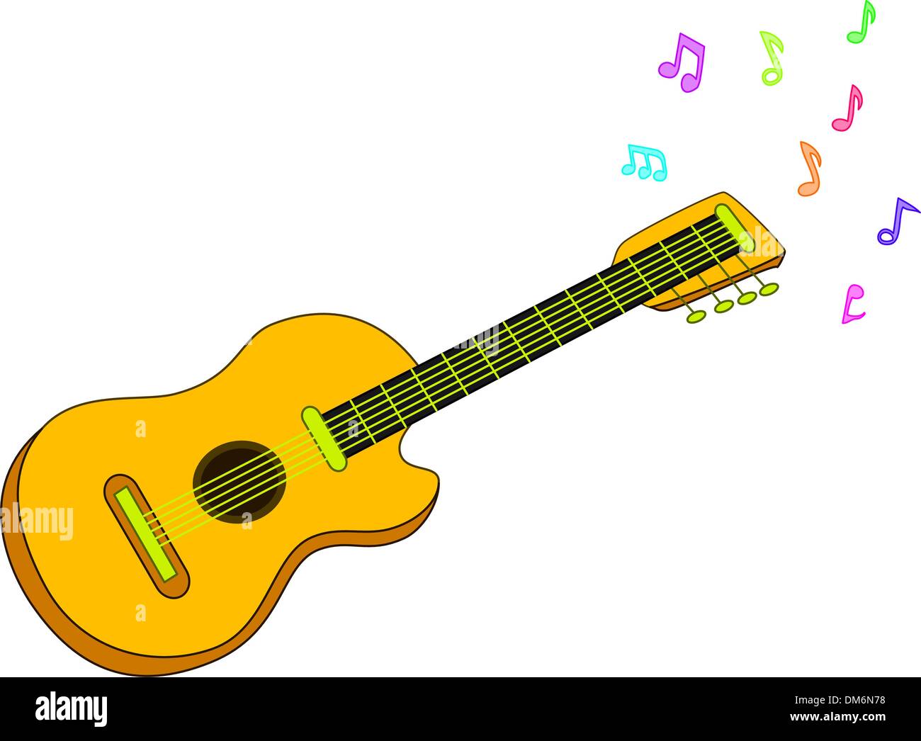 Gitarre Stock Vektor