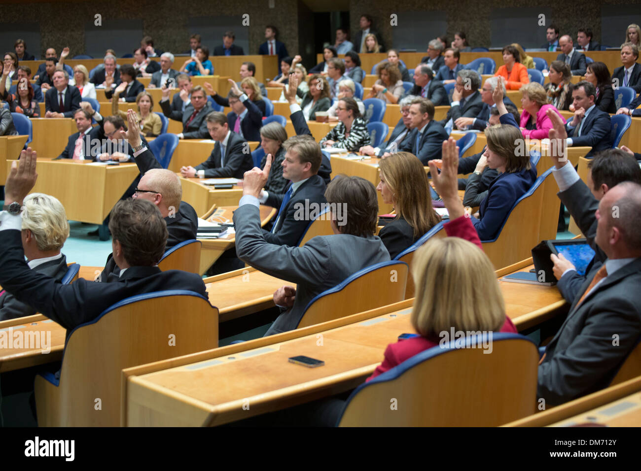 Niederländischen Abgeordnetenhaus in den Haag, Holland Stockfoto