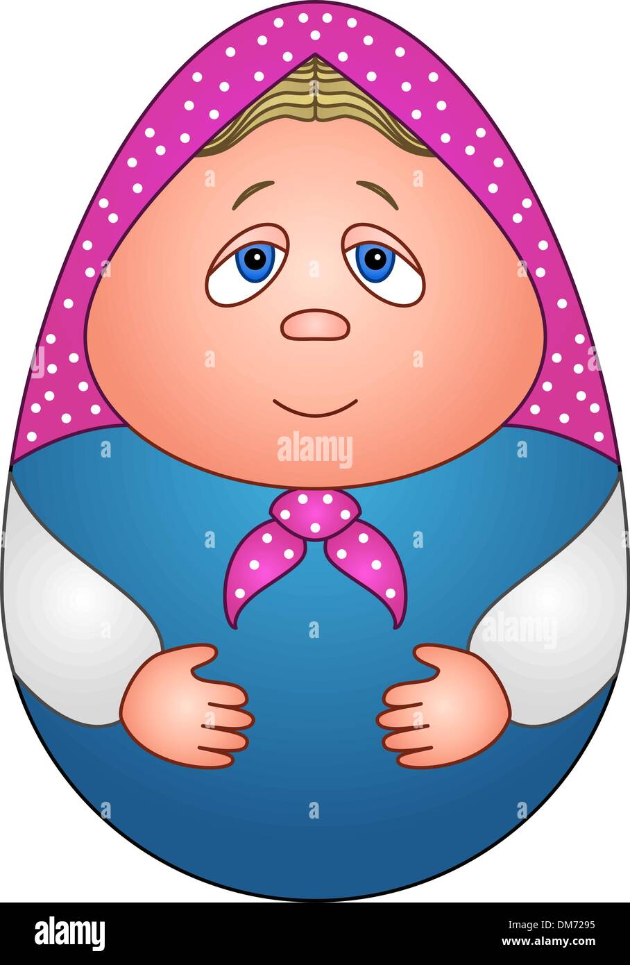 Puppe matreshka Stock Vektor Puppe matreshka Stock Vektor
