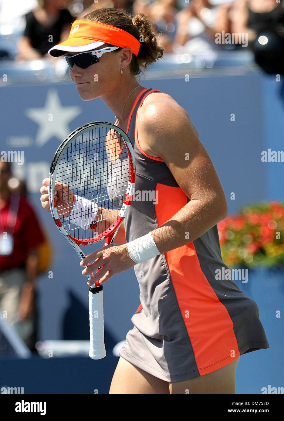 Samantha Stosur uns Open 2012 Frauen Match - Samantha Stosur V Varvara Lepchenko - USTA Billie Jean King National Tennis Center Stockfoto