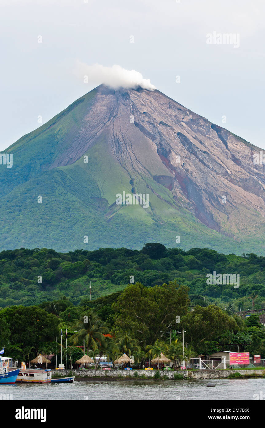 Volcan Concepción, Ometepe, Nicaragua, Mittelamerika Stockfoto