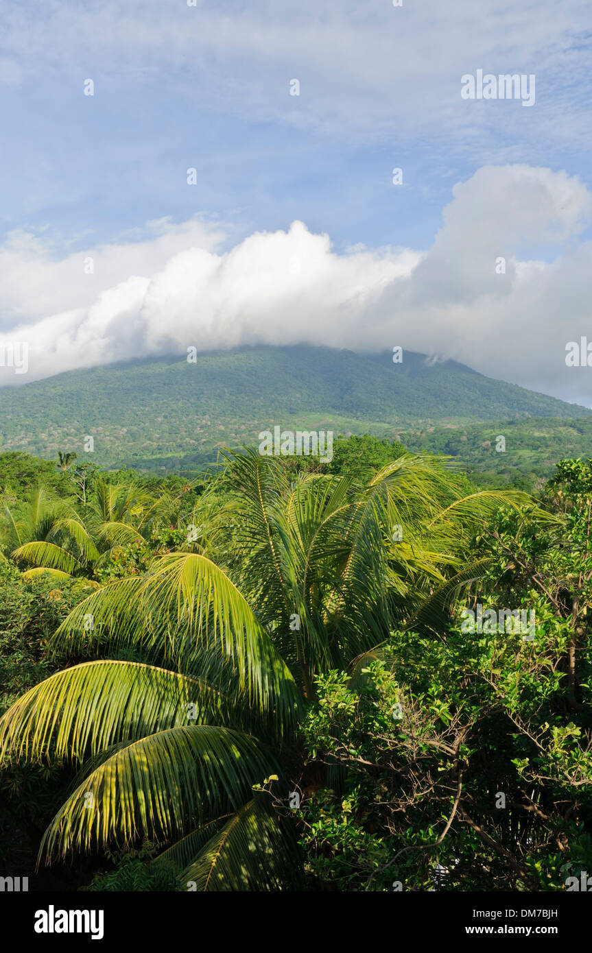 Vulkan Maderas, Ometepe, Nicaragua, Mittelamerika Stockfoto