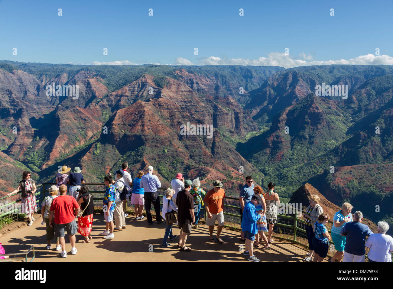 USA, Hawaii, Kauai, Waimea canyon Stockfoto