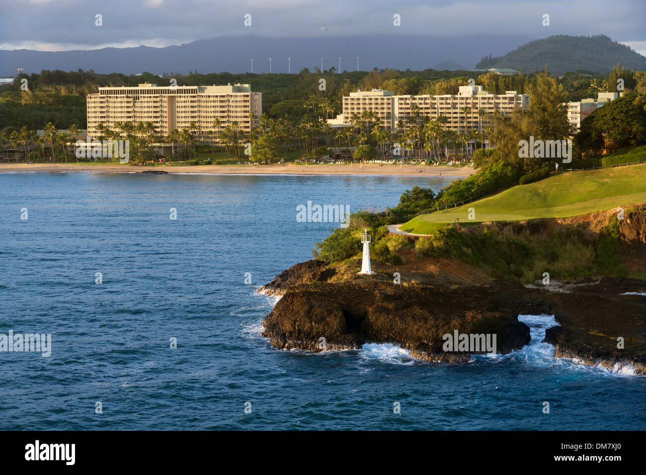 USA, Hawaii, Kauai, Nawiliwili Bucht Stockfoto