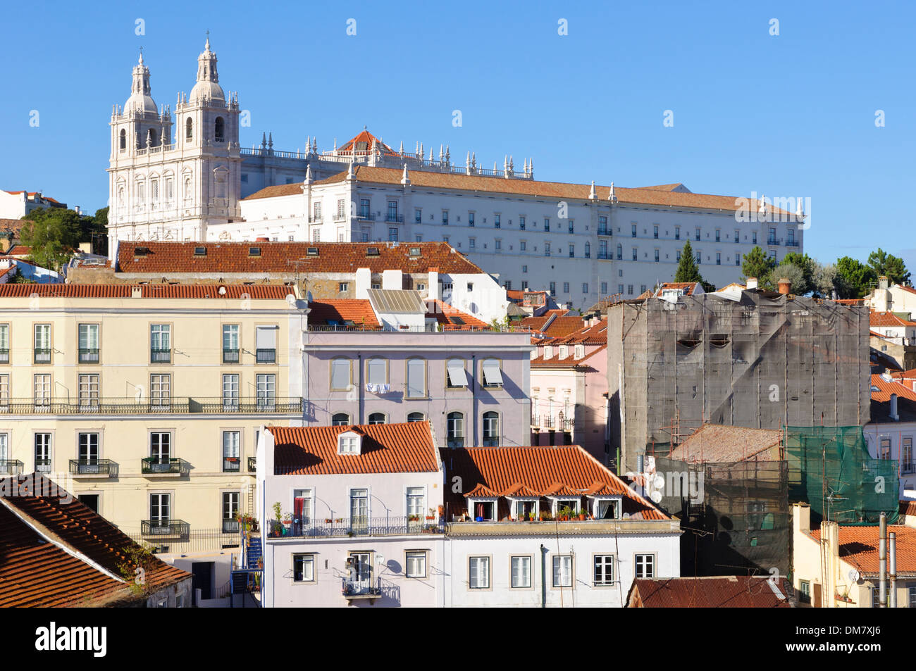 Sao Vicente de Fora Abtei, Lissabon, Portugal, Europa Stockfoto