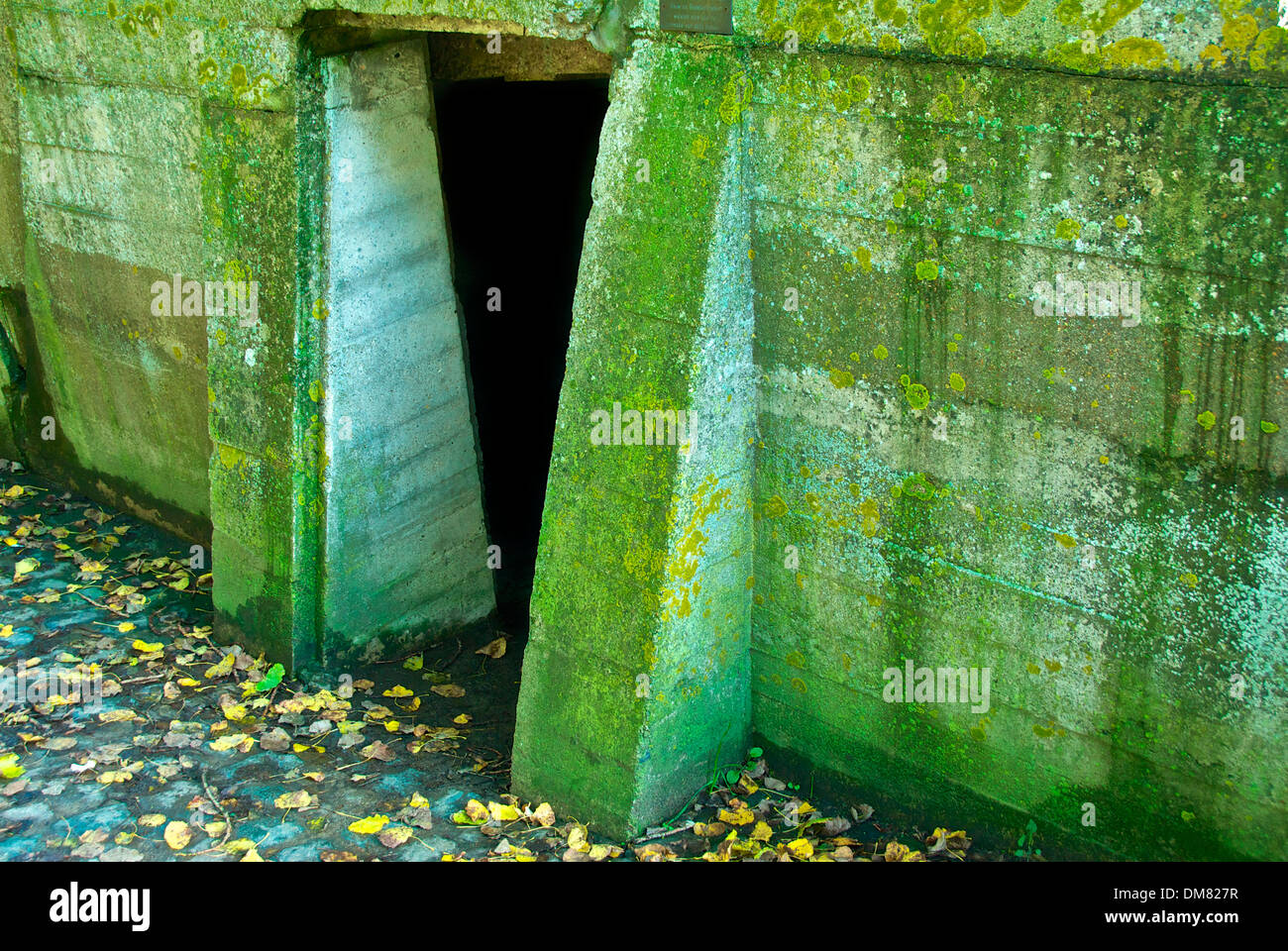 Ypern John McCrae bunker Stockfoto