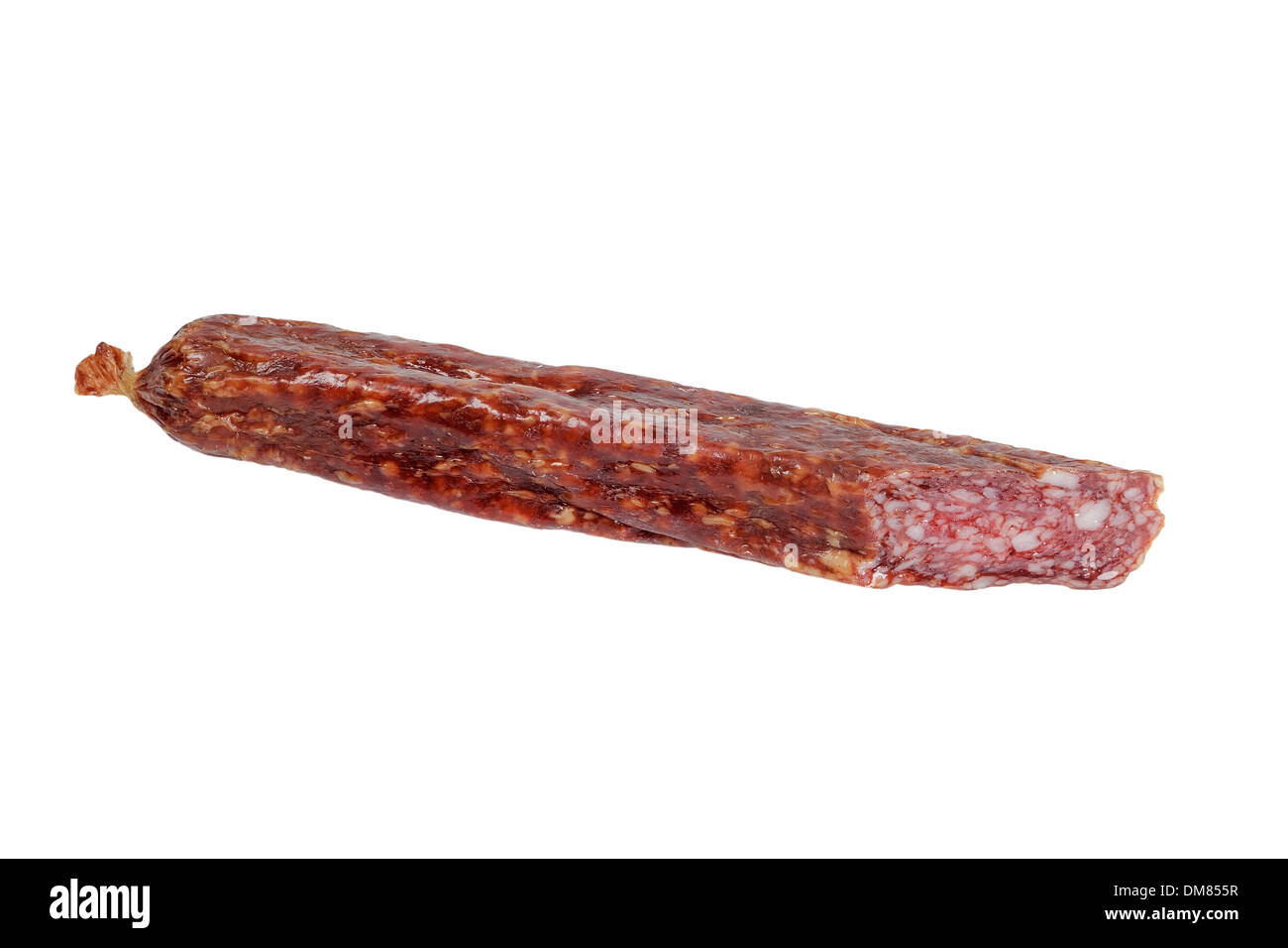 Smoked beef sausage -Fotos und -Bildmaterial in hoher Auflösung – Alamy