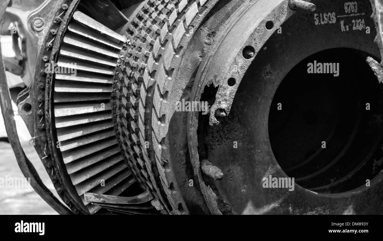 U.S. Air Force Flugzeug Motor Hanoi Vietnam in Südostasien Stockfoto