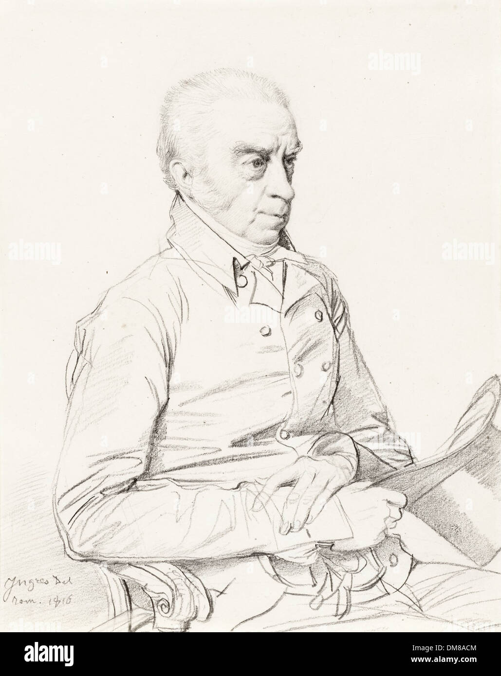 Thomas Church, eine amerikanische Figur in der internationalen Kunstgeschichte, in einem Porträt, das seine Bedeutung in verschiedenen kulturellen Stilen und Epochen widerspiegelt. Stockfoto
