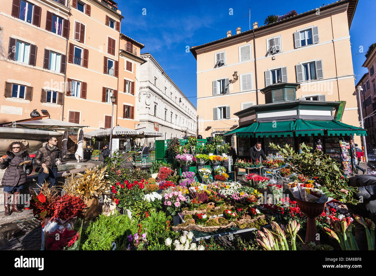 Campo di Fiori, Rom, Italien. Stockfoto