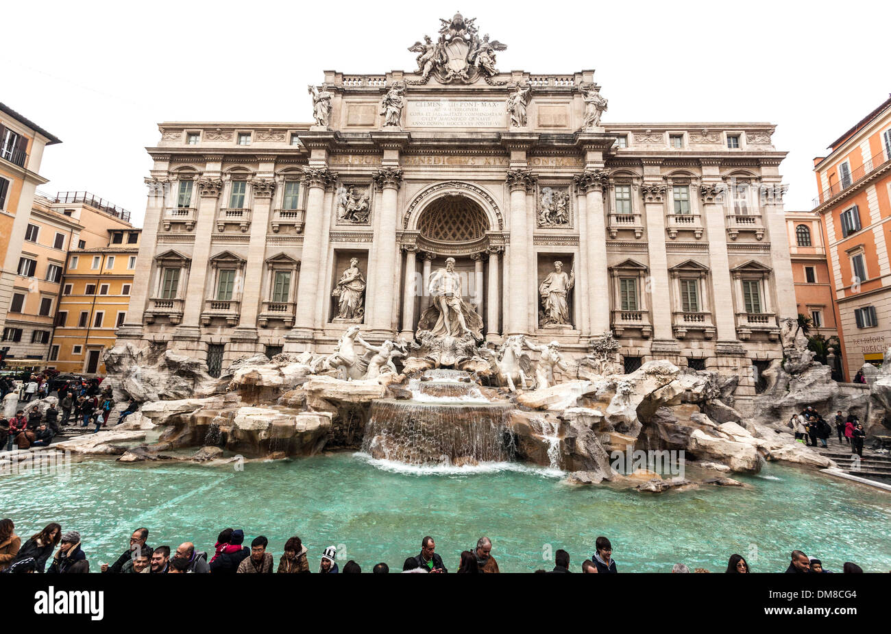 Piazza Di Spagna, Trevi, Rom, Italien. Stockfoto