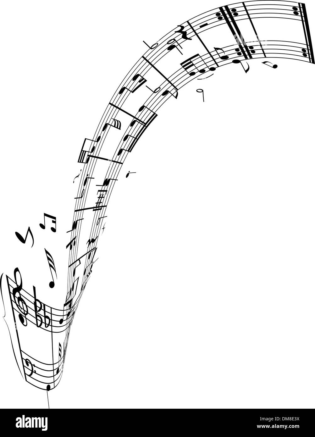 Noten-Personal Stock Vektor