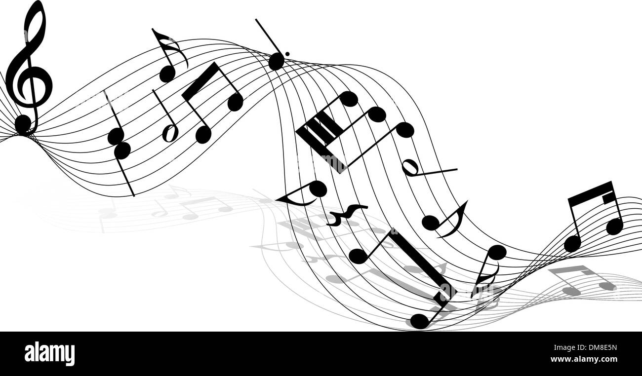 Noten-Personal Stock Vektor