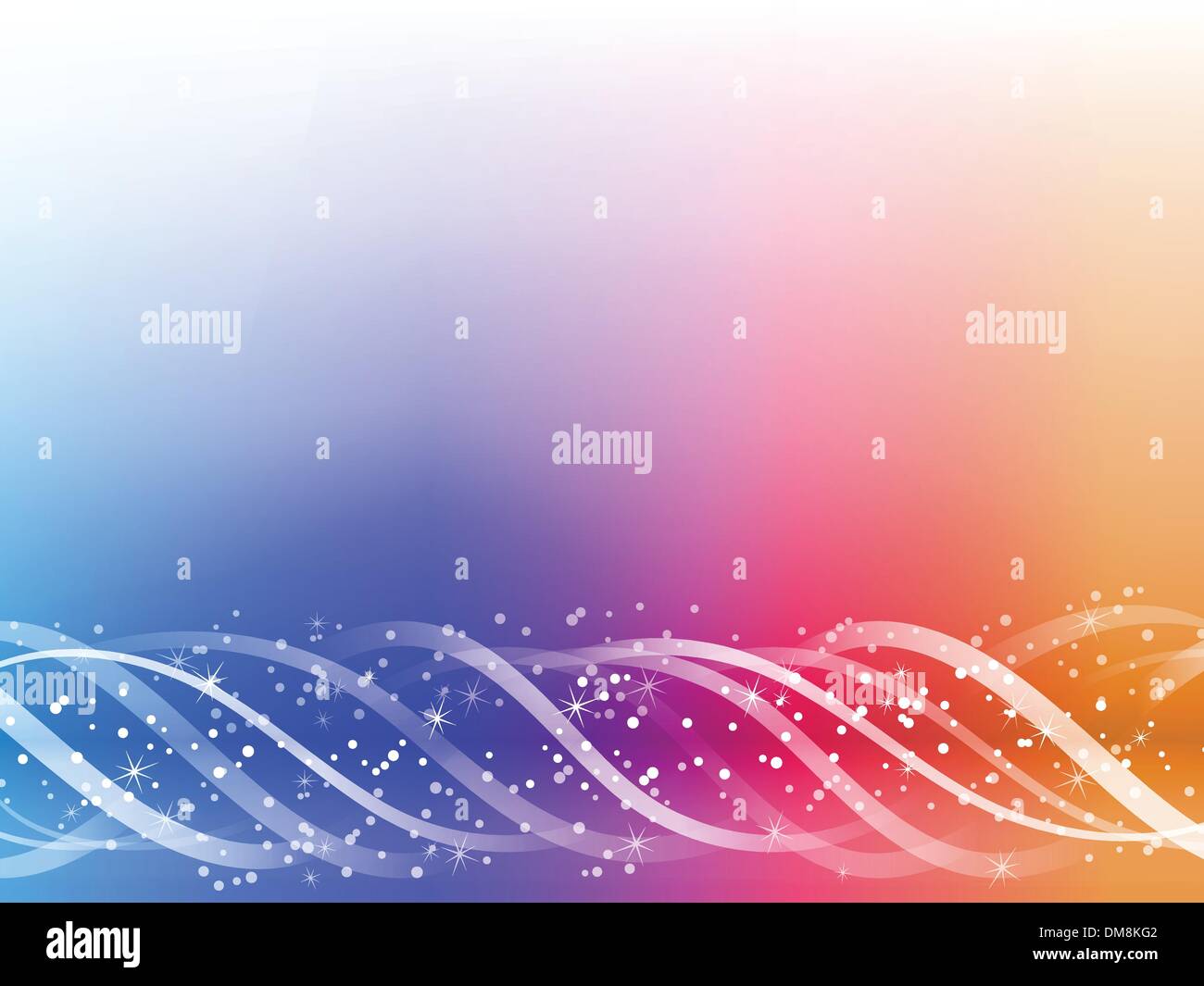 Bunt leuchtende Linien Hintergrund. Stock Vektor