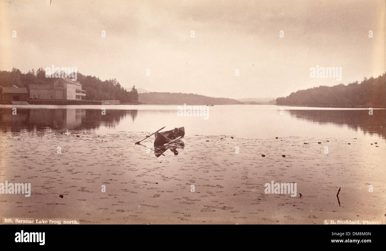 Saranac Lake aus dem Norden 2008.40.2053 Stockfoto