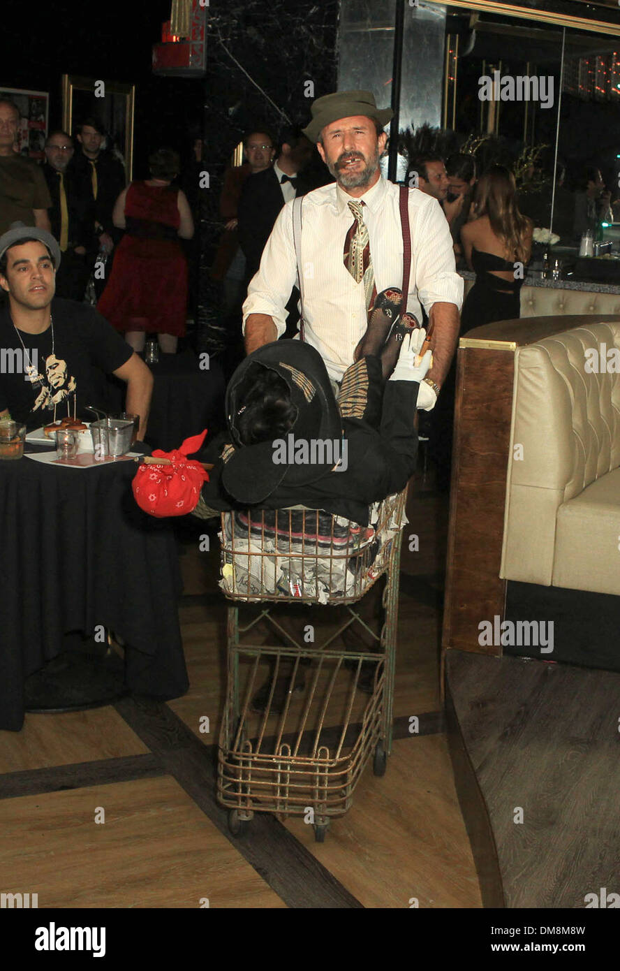 David Arquette "David Arquette präsentiert Bootsy Balg Dinner-Theater-Spektakel." statt Bootsy Bellows West Hollywood Stockfoto