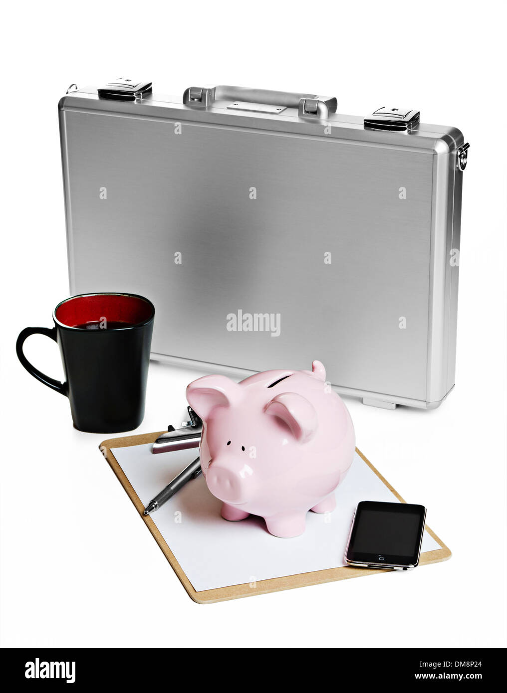 Business Büro Stillleben Stockfoto