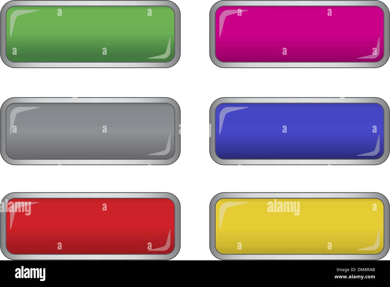 Vektor-lange Tasten Stock Vektor