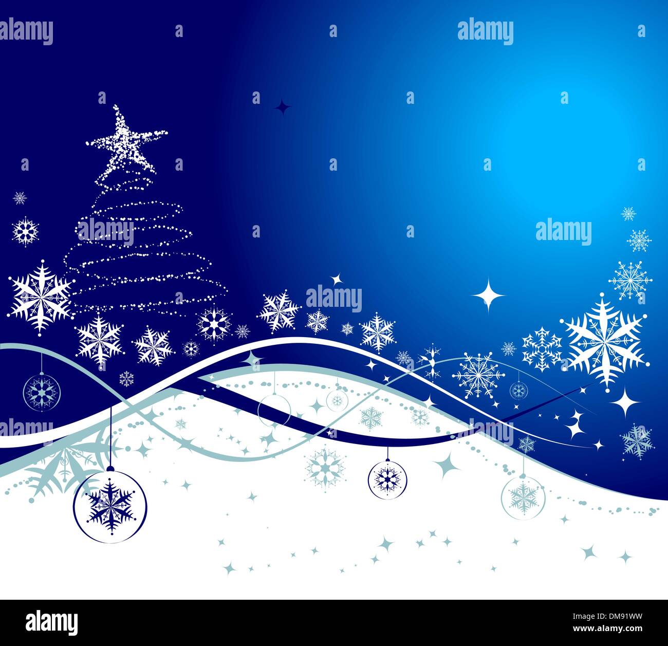Weihnachten Urlaub Hintergrund, Vektor-Illustration für Ihr design Stock Vektor