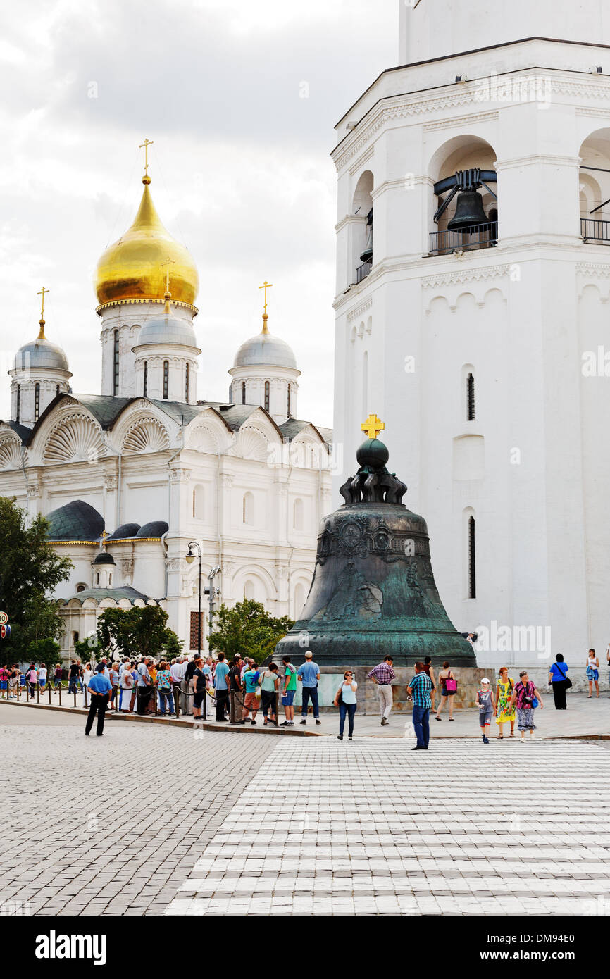 Kathedralen und Plätze des Moskauer Kreml, Russland Stockfoto
