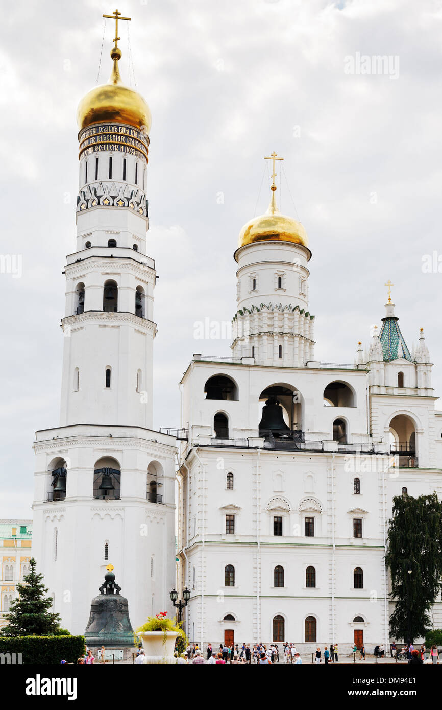 Kathedralen und Plätze des Moskauer Kreml, Russland Stockfoto