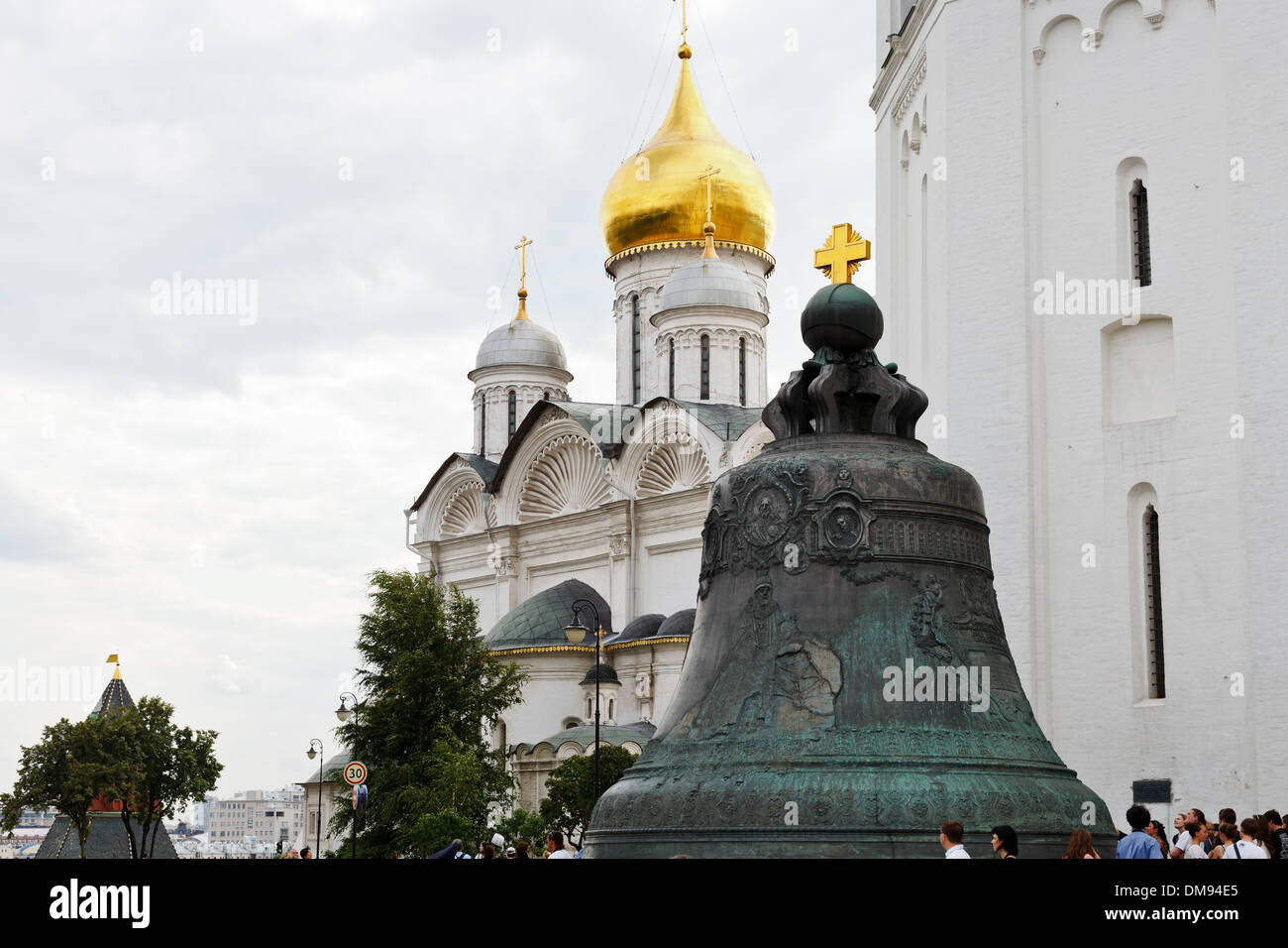 Kathedralen und Plätze des Moskauer Kreml, Russland Stockfoto