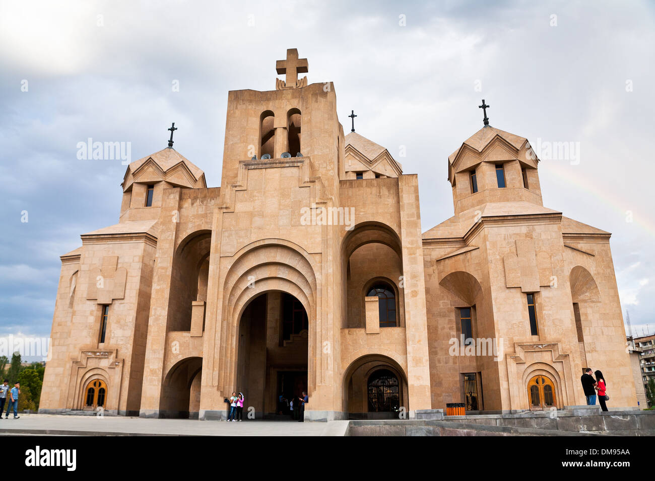 St. Gregory die Belichtungseinheit Kathedrale, Yerevan Stockfoto