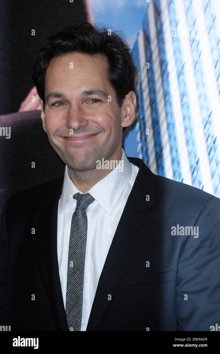 Paul Rudd besucht die UK Premiere von Anchorman 2: The Legend Continues auf 12.11.2013 im VUE am Leicester Square, London. Personen im Bild: Paul Rudd. Bild von Julie Edwards Stockfoto