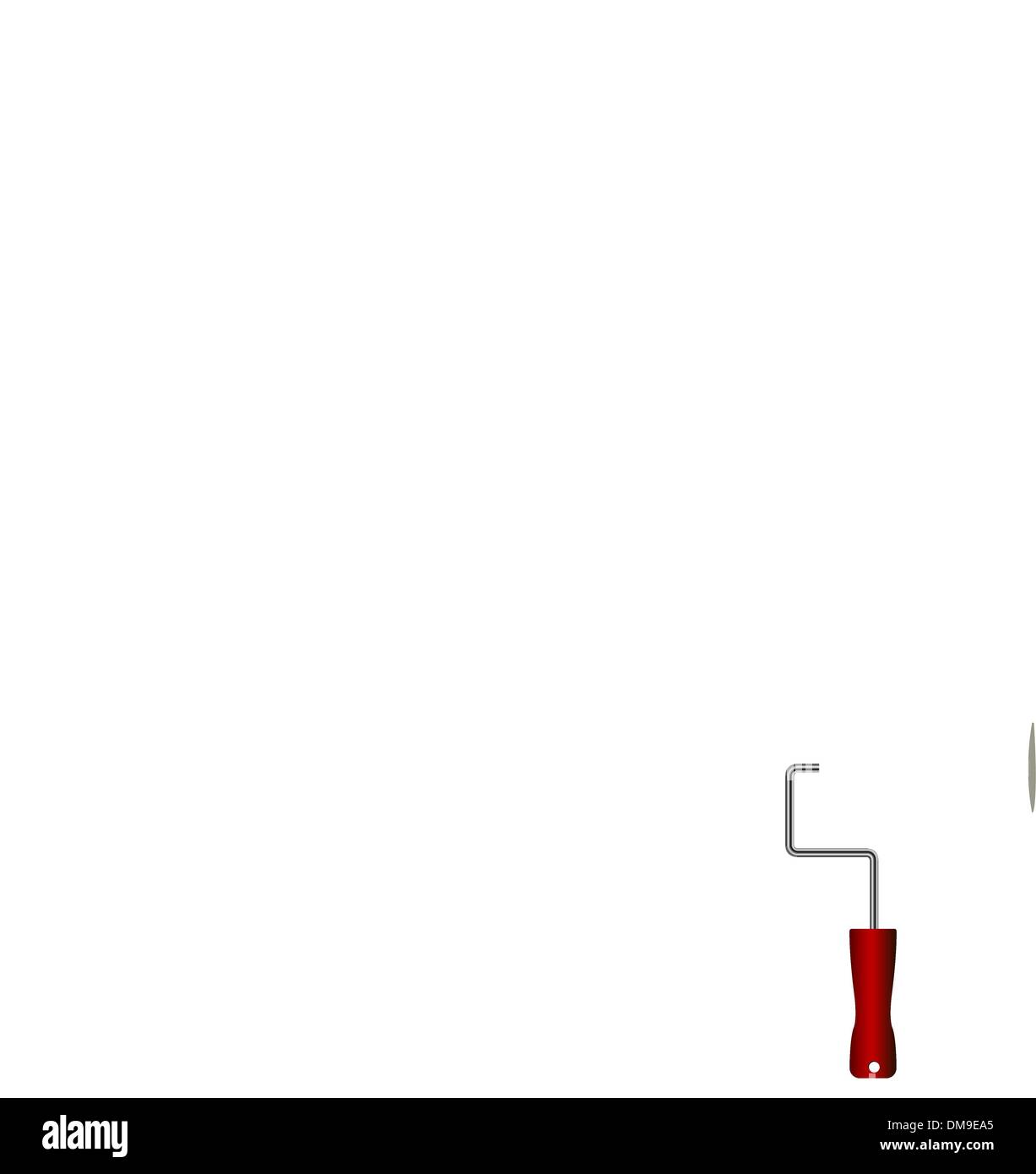 bemalte Wand mit Platz für text Stock Vektor