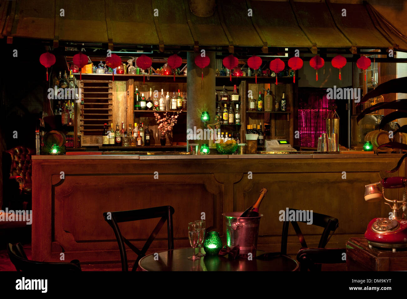 Disco bar Stockfoto
