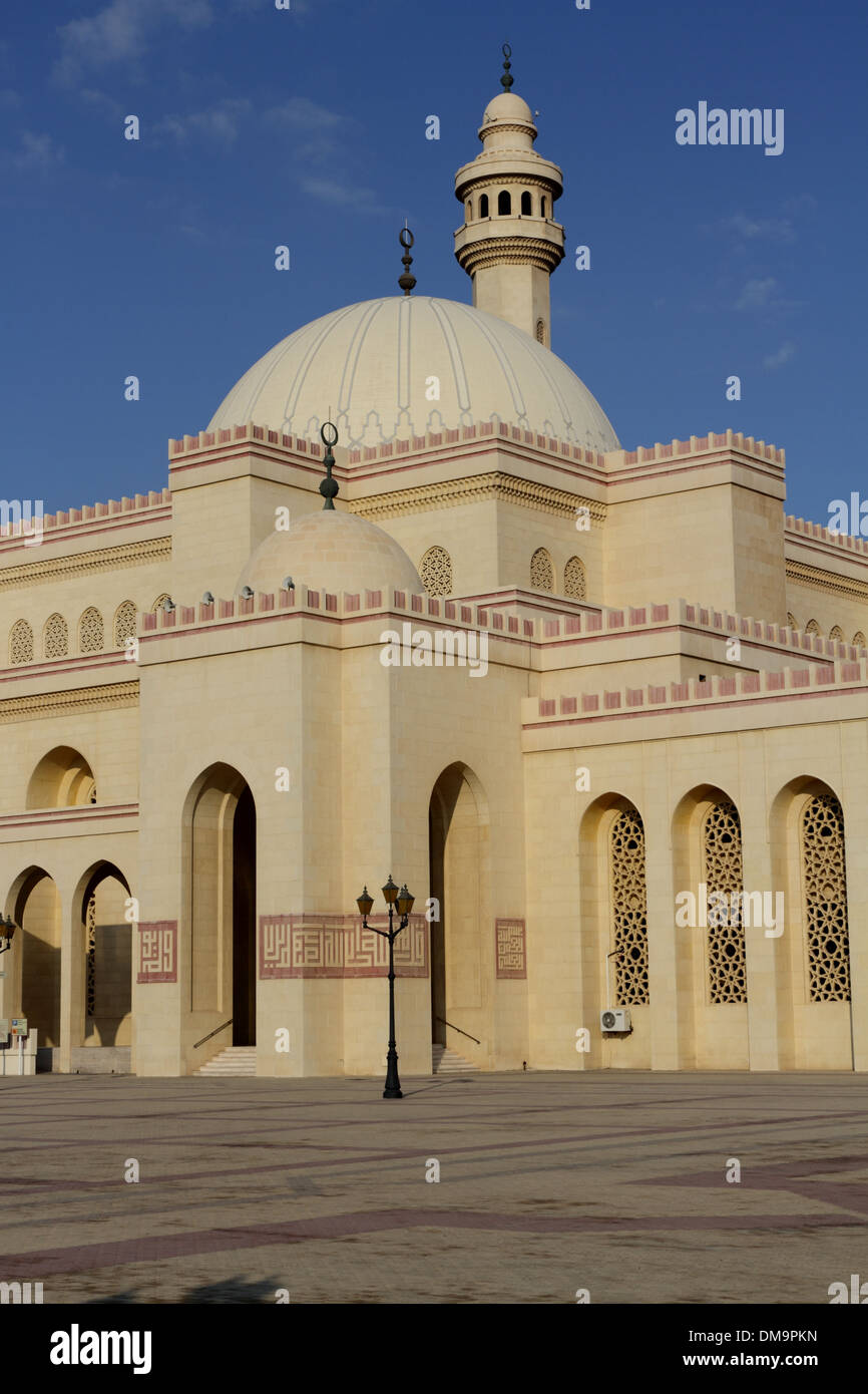 Außenansicht des Al-Fatih (große) Moschee, Juffair, Königreich von Bahrain Stockfoto